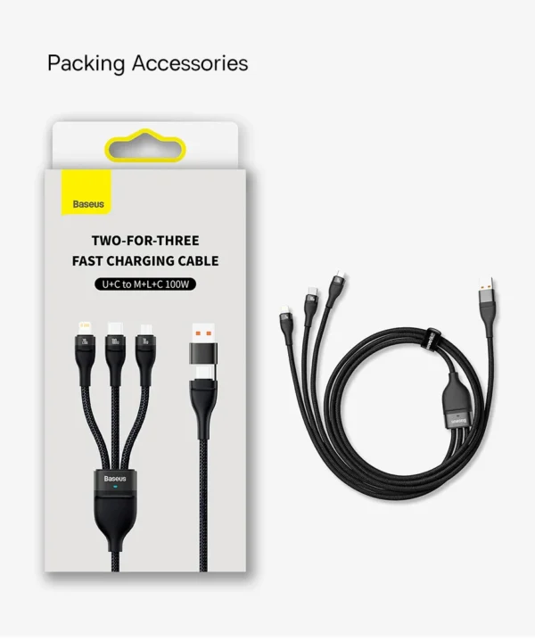 Cabo USB 3 em 1 100w - Imagem 30