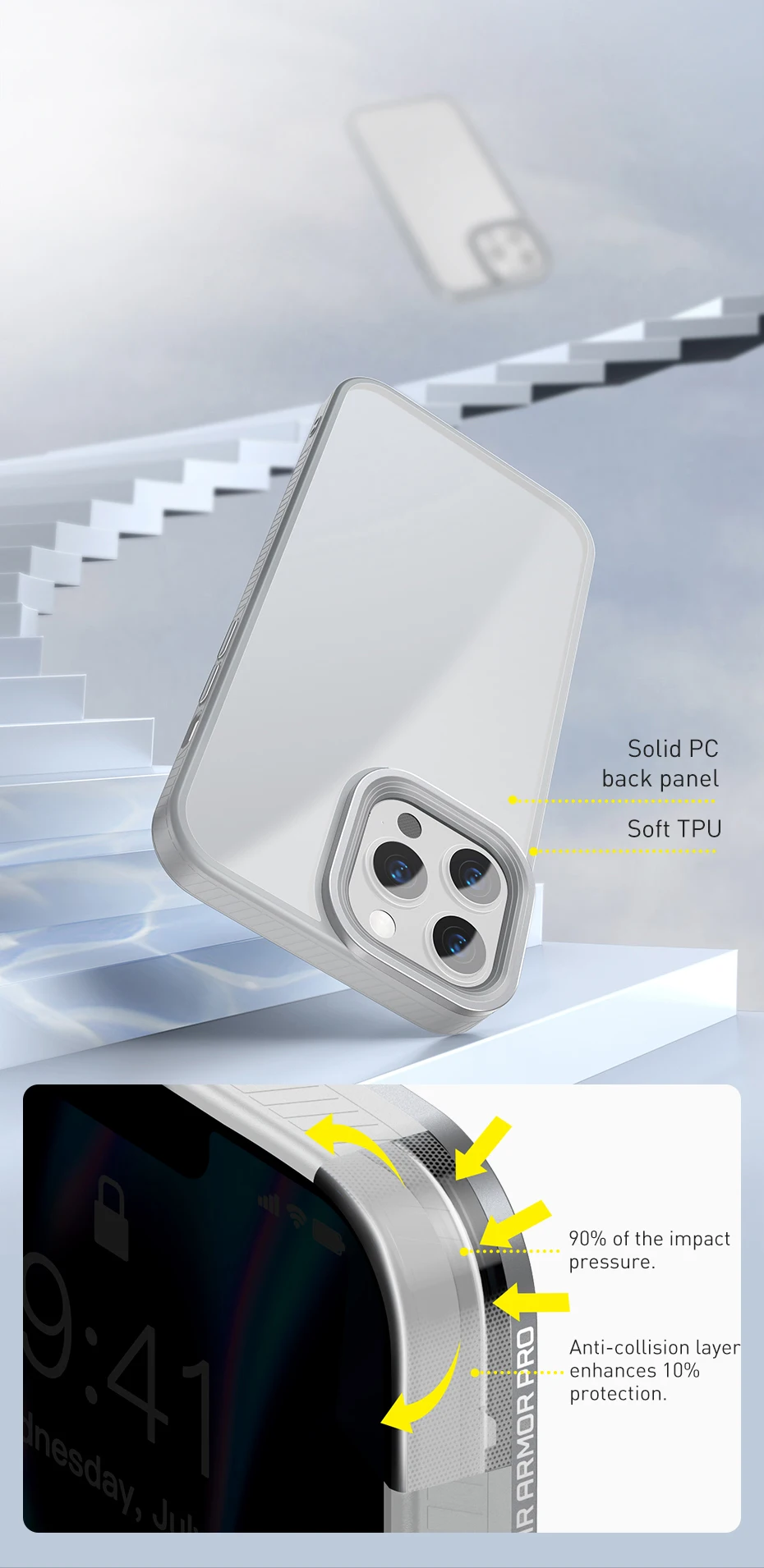 Capa Transparente para iPhone 13 - Imagem 12