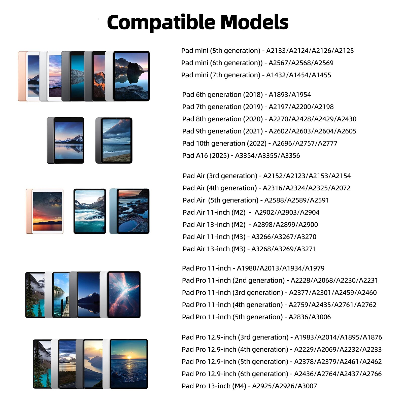 Compatibilidade – Caneta Stylus Ai07 Goojodoq para iPad