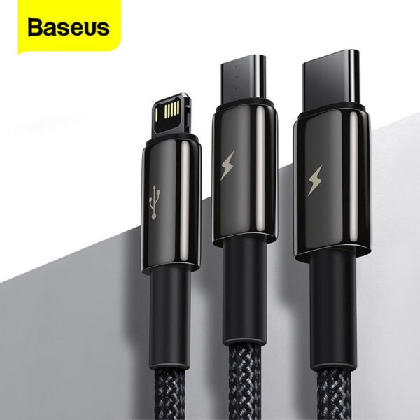Cabo USB 3.5A 3 em 1