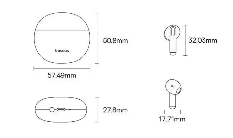 Fone de Ouvido Bowie E12 Bluetooth 5.3 - Imagem 2