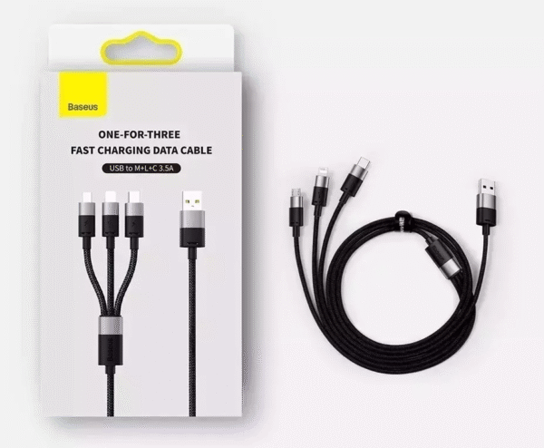 Cabo 3 em 1 USB de Carregamento Rápido 1,2m StarSpeed - Imagem 21