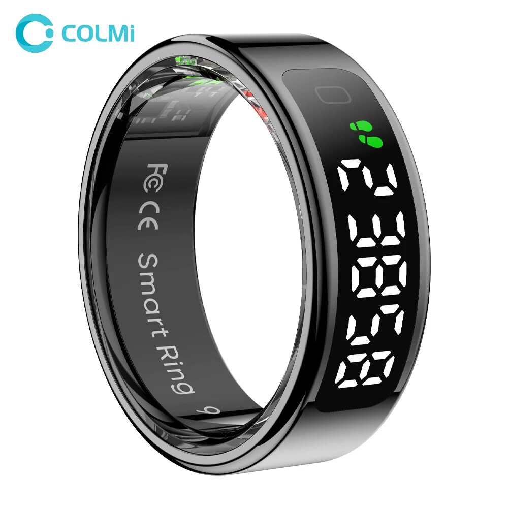 Visor no Próprio Anel – Anel Inteligente COLMI R12 com Display
