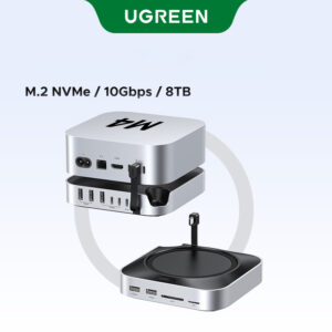 Docking Station 11 em 1 para Mac mini M4/M4 Pro - 11 em 1