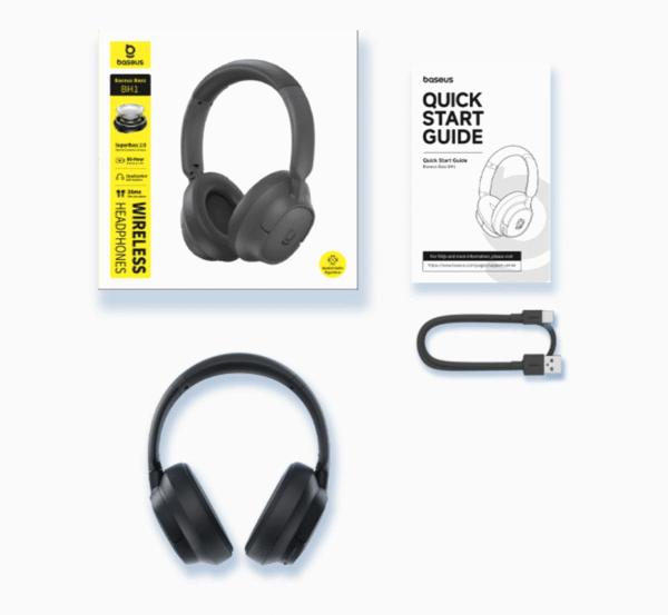 Headset Bluetooth 6.0 Baseus Bass BH1 - Imagem 3