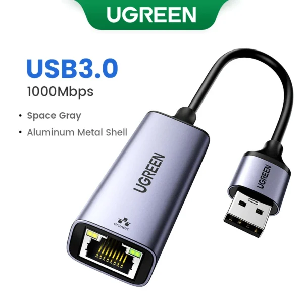 USB-A cinza espacial