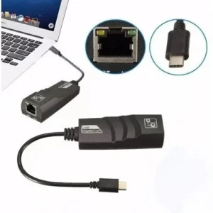 Adaptador Ethernet RJ45 para USB-C Goojodoq
