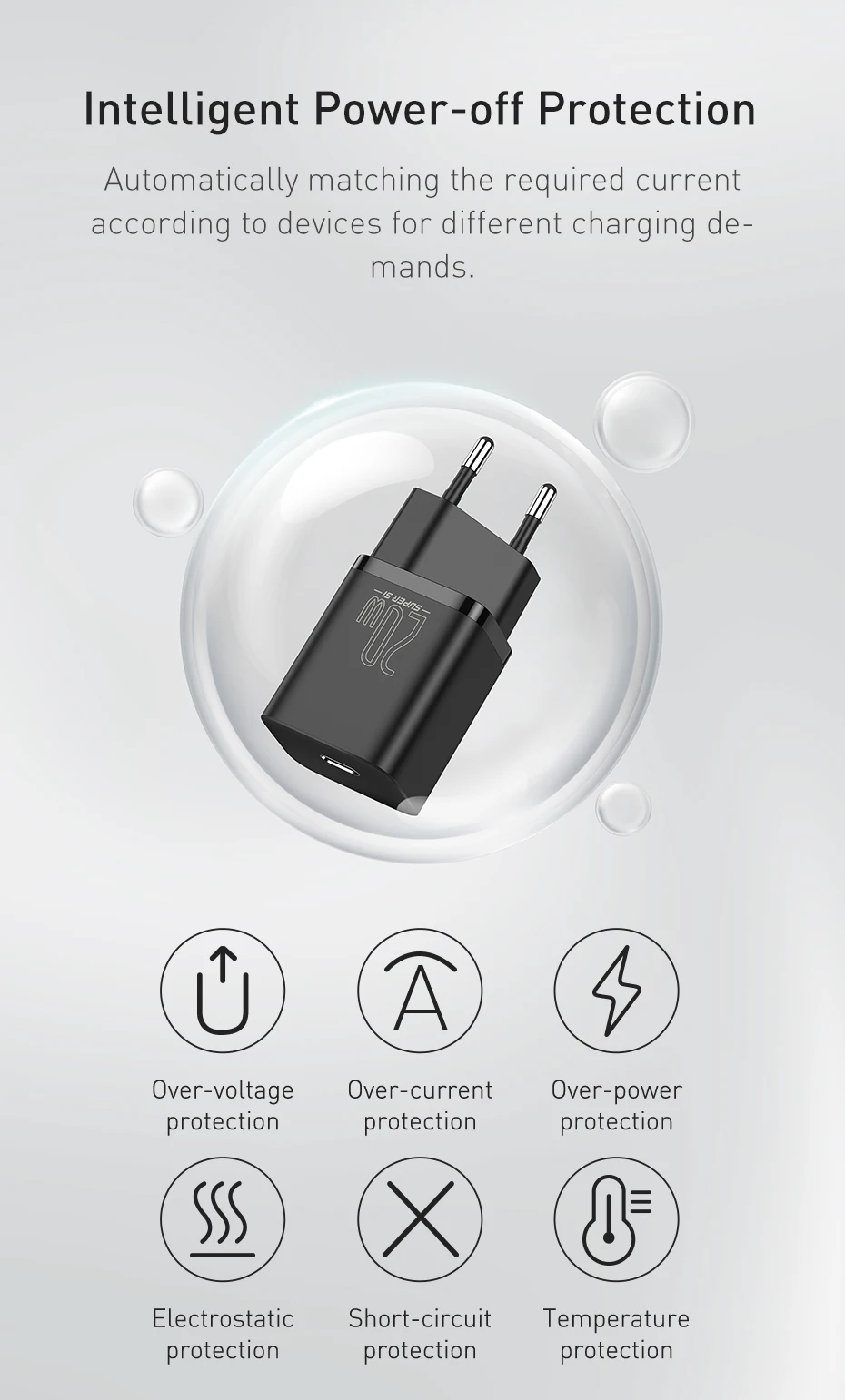 Kit Carregador 20W Tipo C com Cabo para iPhone - Imagem 10