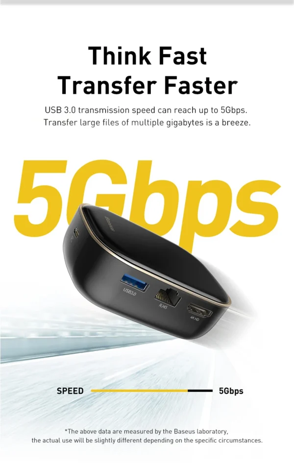 Hub USB C Adaptador Multifuncional 6 em 1 Carregador AC - Imagem 15