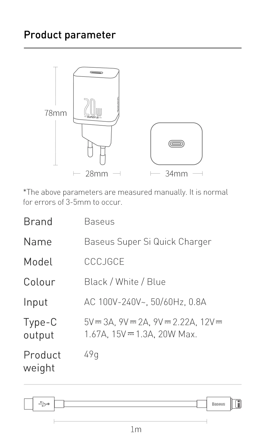 Carregador 20W Tipo C - Imagem 20