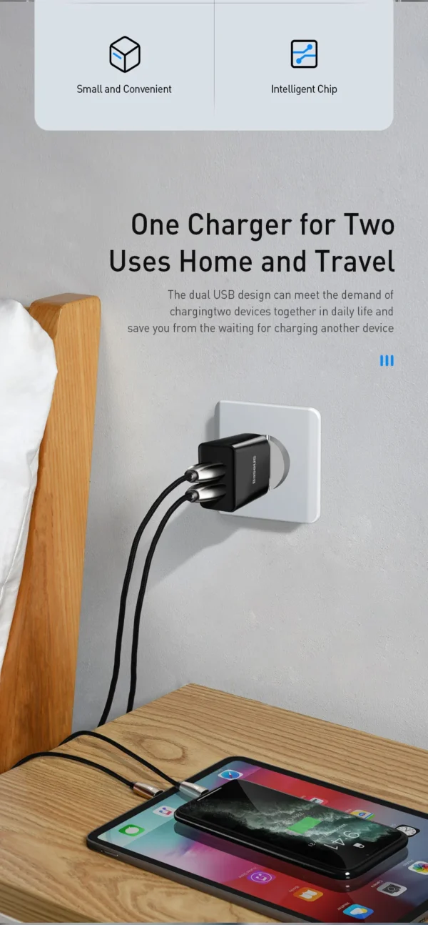 Carregador Duplo USB 2.1A 10.5W - Imagem 8