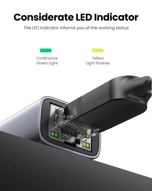 Adaptador UGREEN USB para RJ45 - Imagem 17