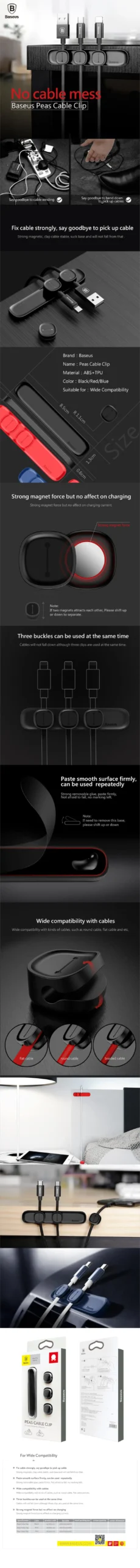 Organizador Magnético de Cabos - Imagem 7