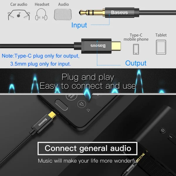 Cabo USB C para P2 M01 - Imagem 2