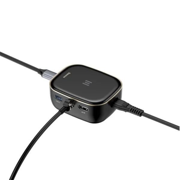 Hub USB C Adaptador Multifuncional 6 em 1 Carregador AC - Imagem 6