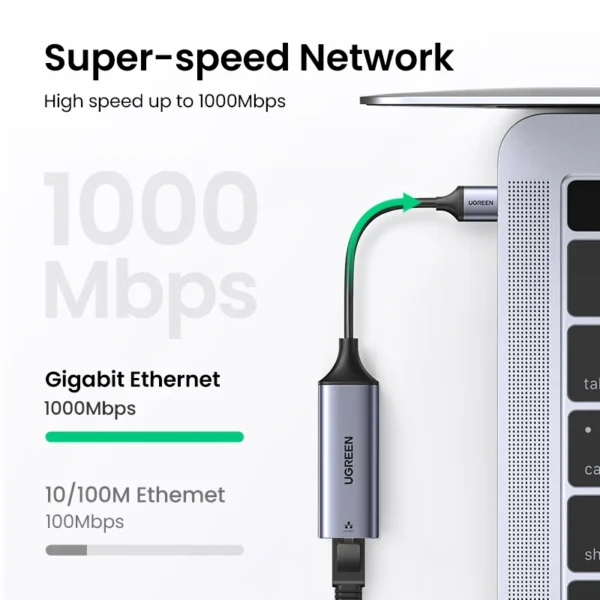 Adaptador UGREEN USB para RJ45 - Imagem 2