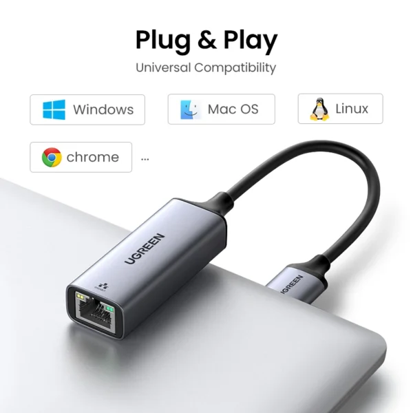 Adaptador UGREEN USB para RJ45 - Imagem 5