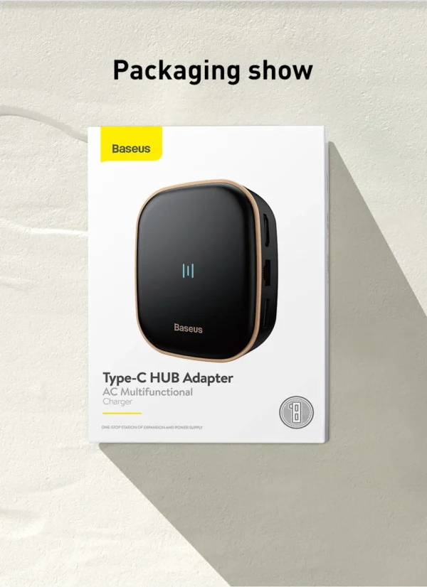 Hub USB C Adaptador Multifuncional 6 em 1 Carregador AC - Imagem 23