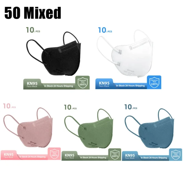 50pcs misturado