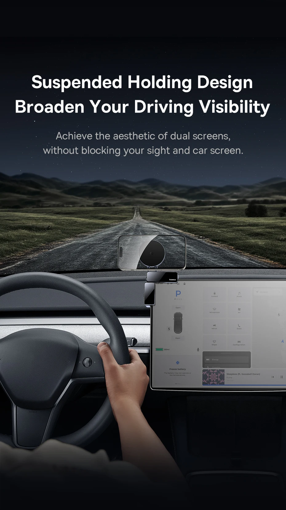 Suporte Magnético Veicular MaxView para Multimídia - Imagem 22