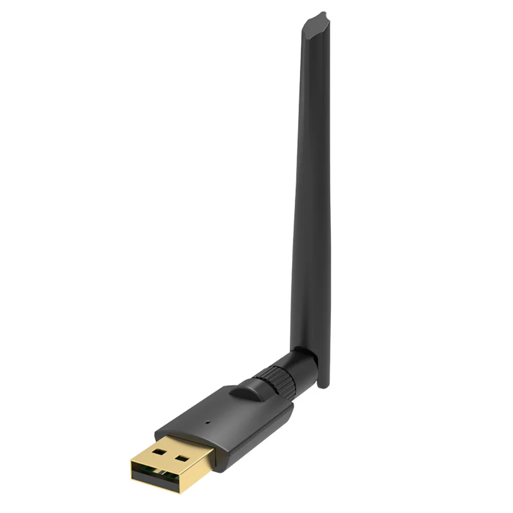 Adaptador Bluetooth 5.1 USB 200m para Windows ou Linux - Preto