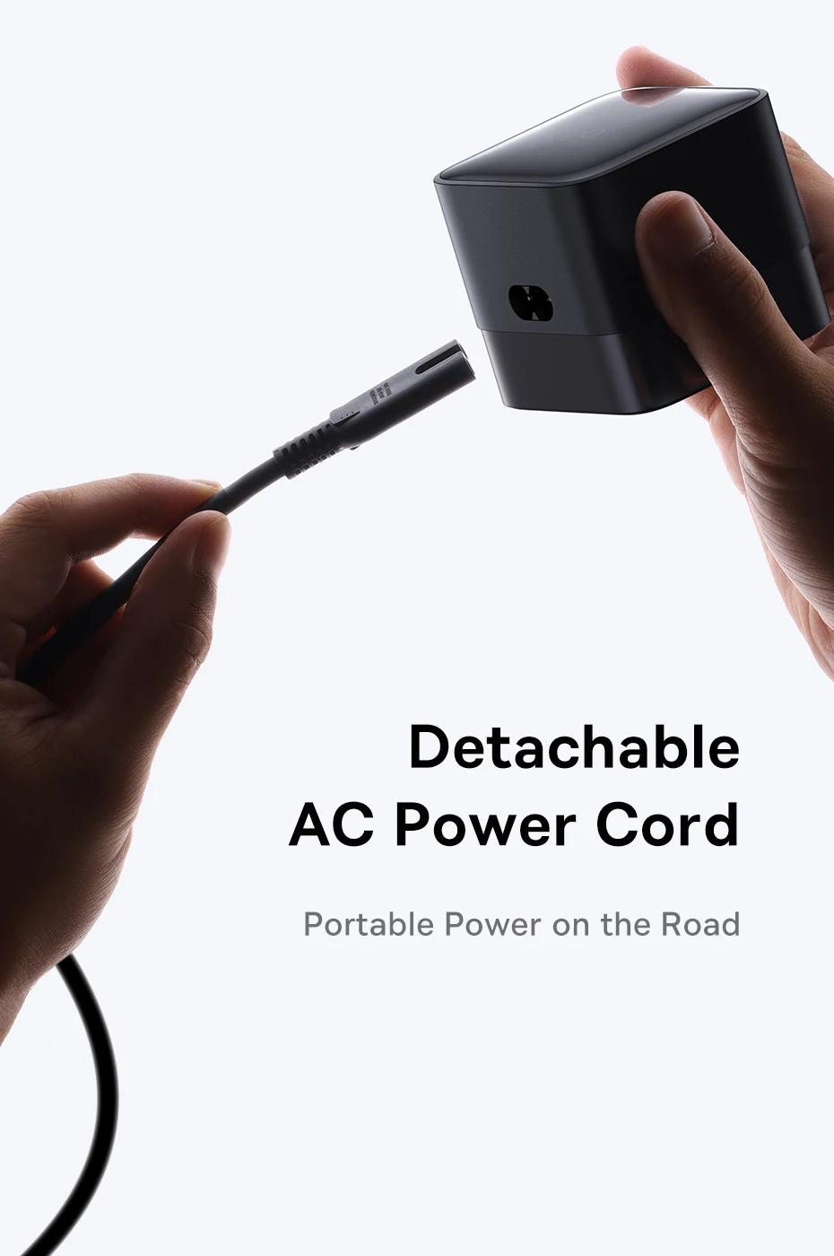 Carregador Super GaN 100W com Cabo Retrátil - Imagem 21