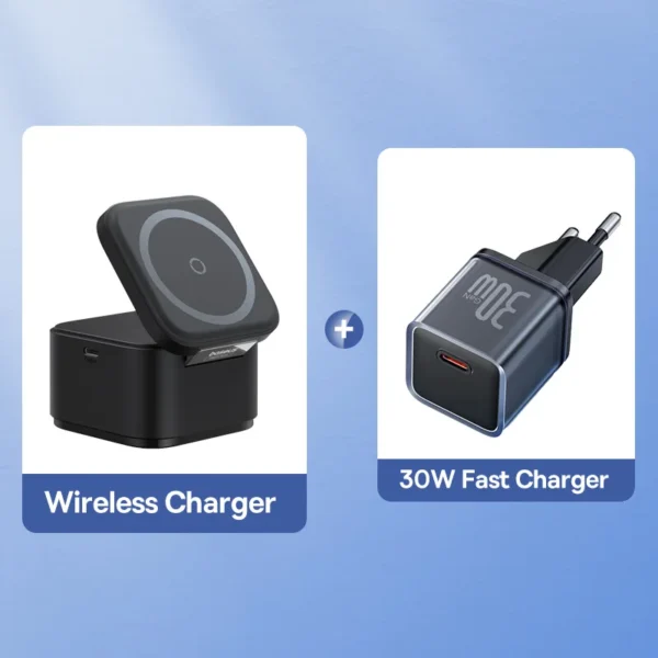Carregador Preto + Fonte 30W