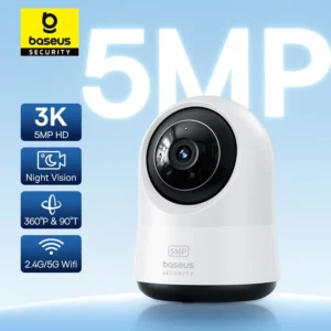 Câmera de Segurança Inteligente P1 Pro 3K 5MP - RU