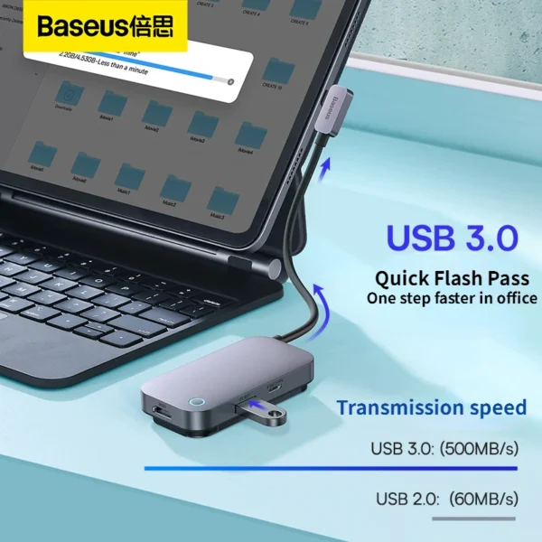 Hub Adaptador USB C PadJoy - Imagem 2
