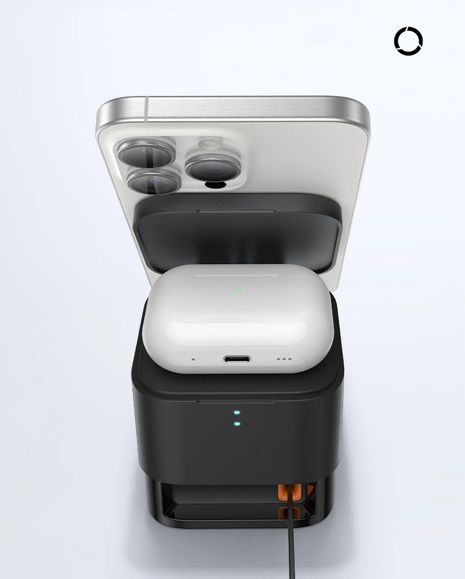 Carregador Magnético Sem Fio 2 em 1 MagPro - Imagem 9