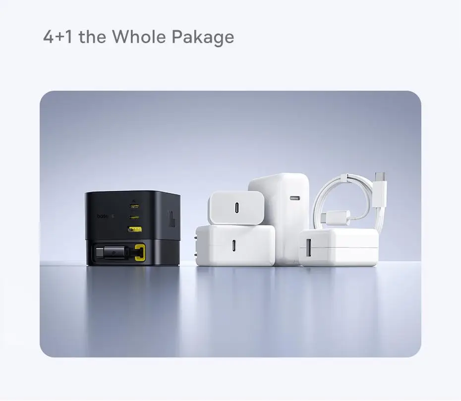 Carregador Super GaN 100W com Cabo Retrátil - Imagem 15