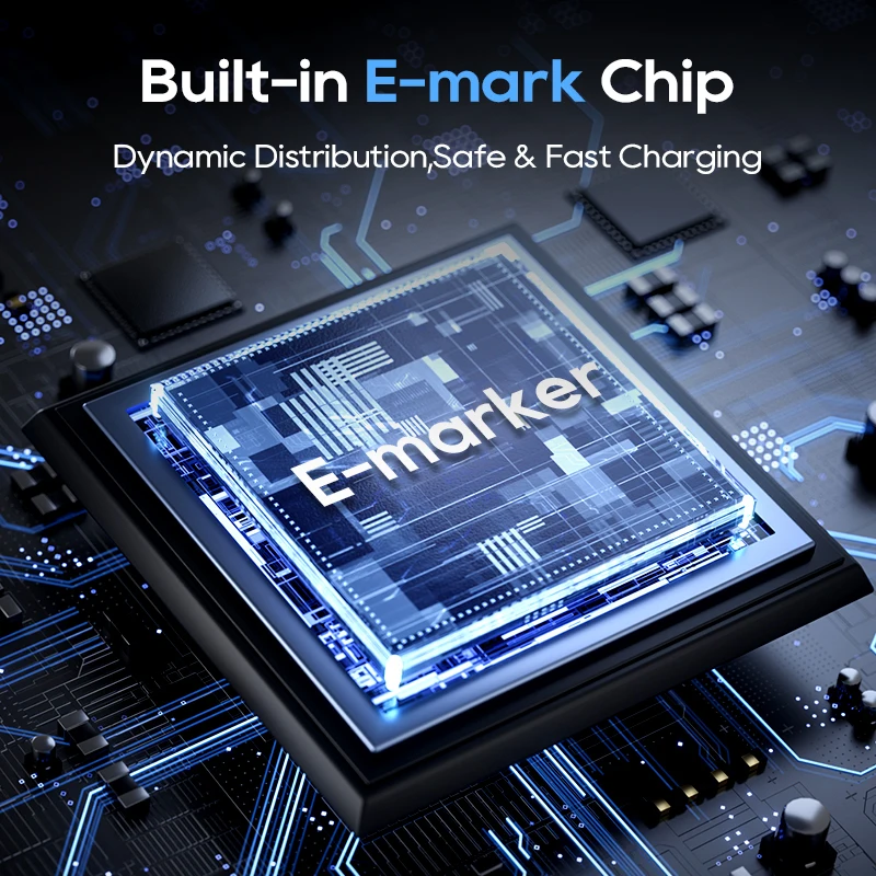 Cabo USB-C Carregamento Rápido 100W QC4.0 Kuulaa - Imagem 4