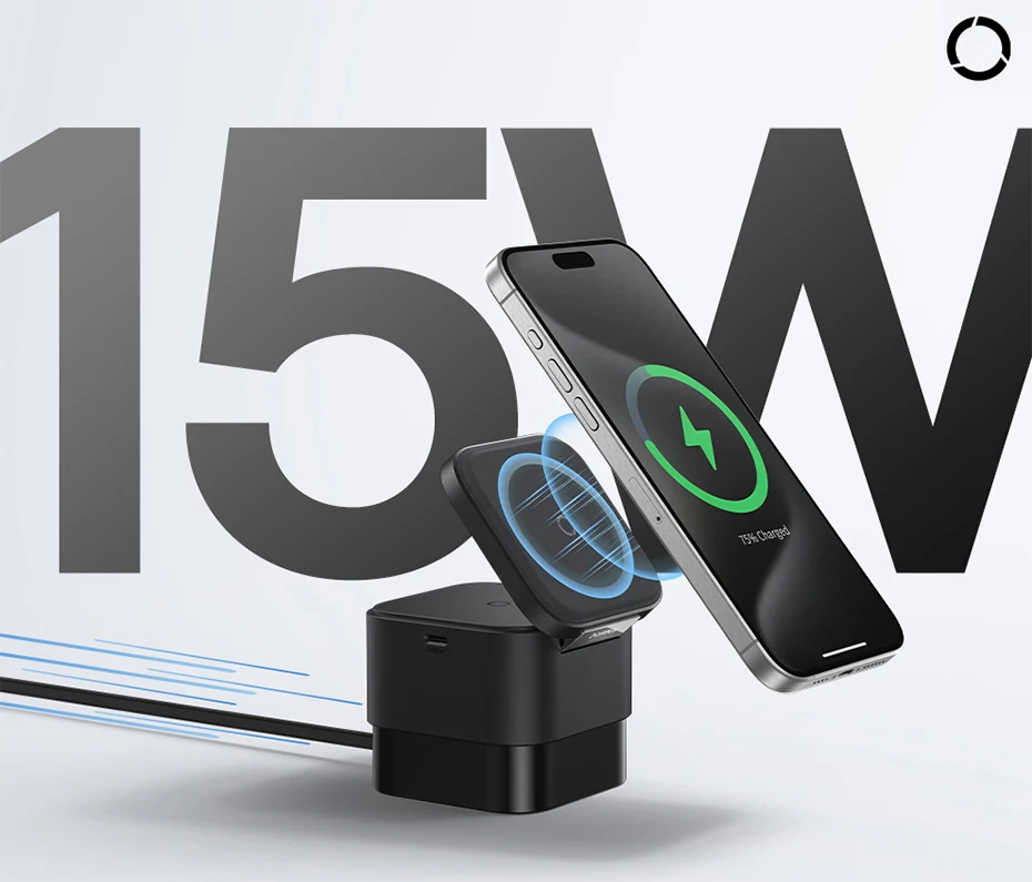 Carregador Magnético Sem Fio 2 em 1 MagPro - Imagem 11