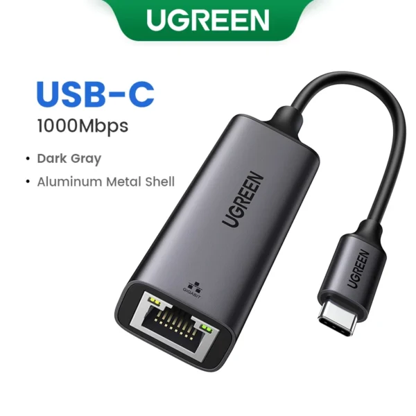 USB-C Cinza Escuro