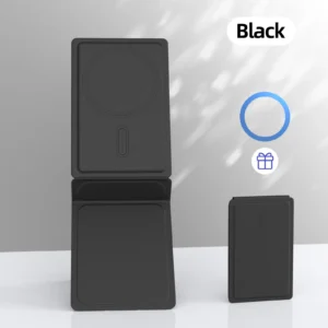 Suporte Magnético GOOJODOQ Ultra Fino para Smartphone - Preto