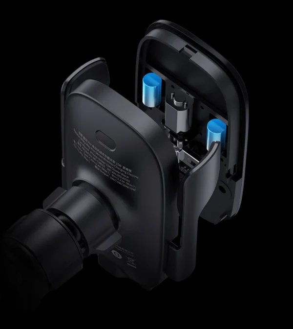 Suporte Veicular Elétrico com Carregamento Sem Fio 15W - Imagem 19
