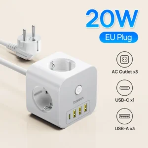 Carregador Extensor 7 em 1 20W PowerCombo - 220V