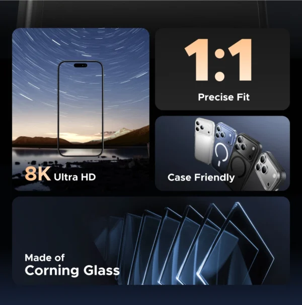 Protetor de Lente de Câmera UGREEN para iPhone 17 - Imagem 9