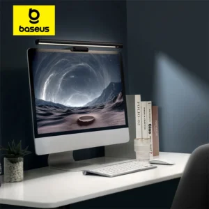 Luminária USB de LED Assimétrica Fighting Pro Baseus - Preto