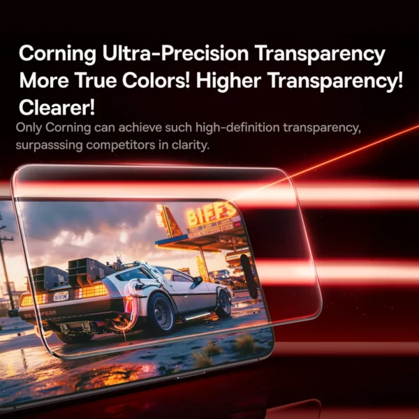 Película Protetora 3D Curvo Corning para iPhone 15 e 16 - Imagem 5