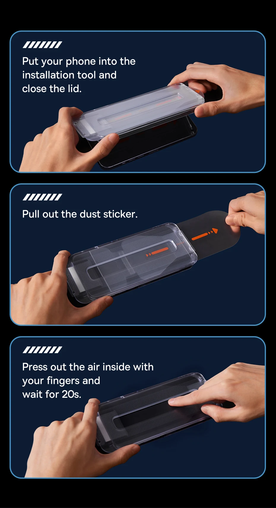 Película de Vidro Temperado para iPhone - Imagem 12