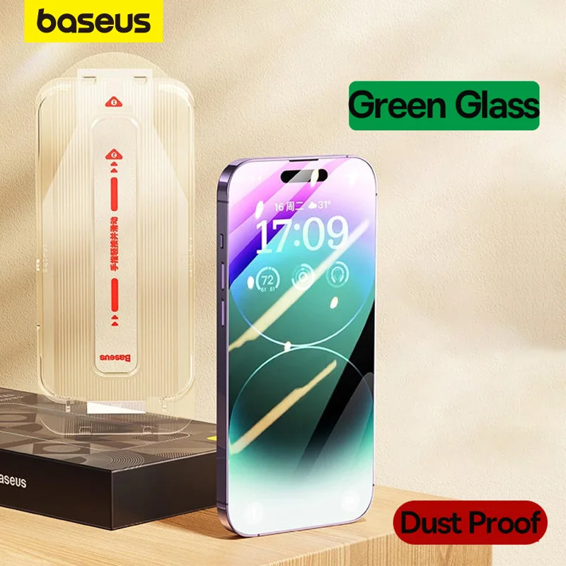Película de Vidro Temperado para iPhone 15 - Vidro Verde