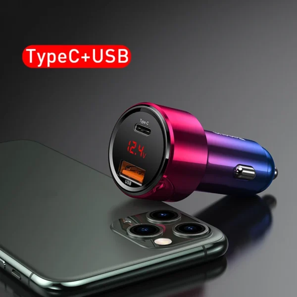 VERMELHO - USB e Tipo C