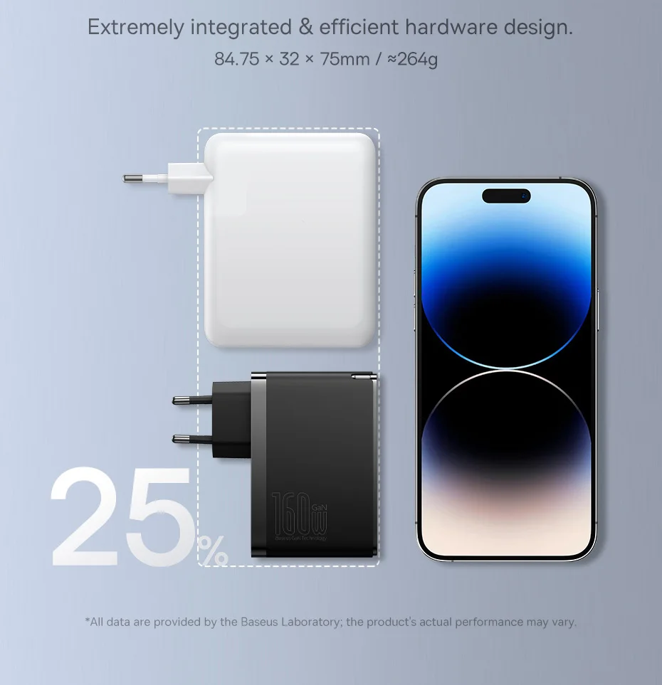 Kit Carregador Turbo 160W USB e Tipo C + Cabo USB C - Imagem 15