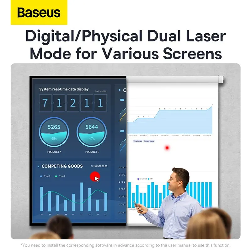 Apresentador Sem Fio com Controle Remoto e Laser - Imagem 4