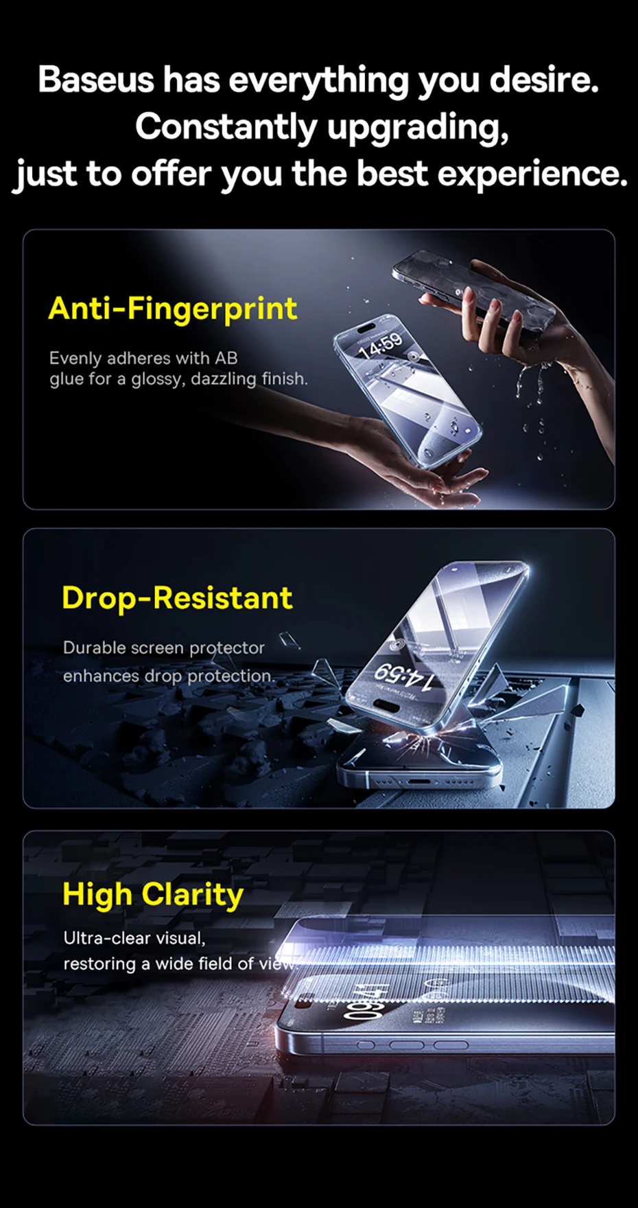 Película Protetora para iPhone 16 - Imagem 18