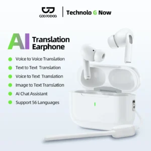 Fone Tradutor Inteligente Goojodoq - Branco