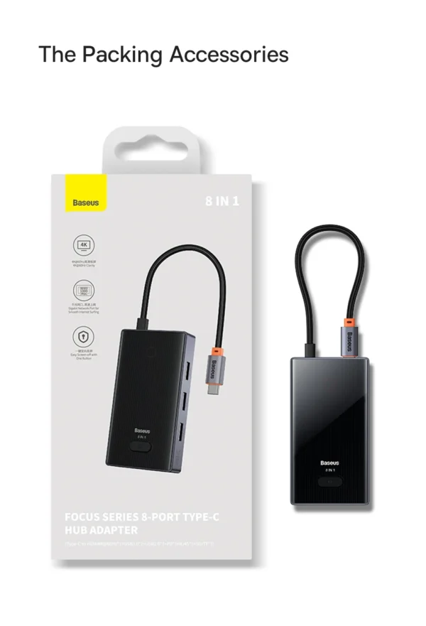 Hub Adaptador USB C 8 em 1 Pioneer Joy - Imagem 25
