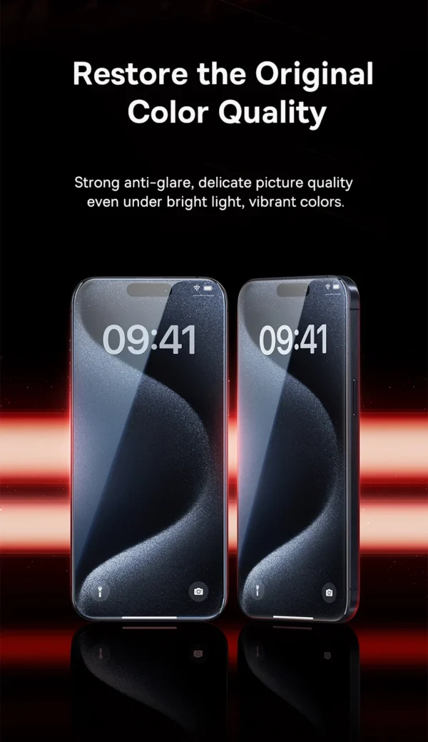 Película Protetora 3D Curvo Corning para iPhone 15 e 16 - Imagem 14