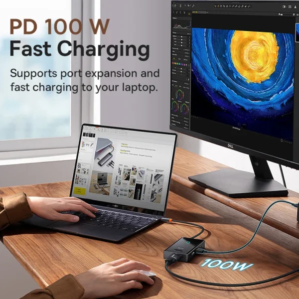 Hub Adaptador USB C 8 em 1 Pioneer Joy - Imagem 6